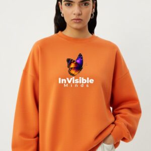 Orange Female Sweatshirt