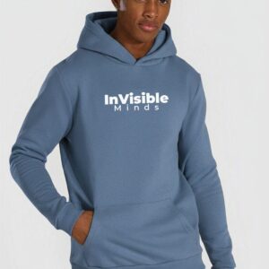 Light Blue Male Hoodie